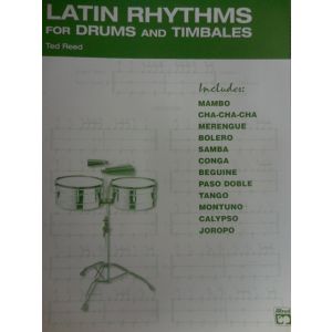 EDIZIONI MUSICALI RIUNITE - T.Reed Latin Rhythms For Drums And Timbales