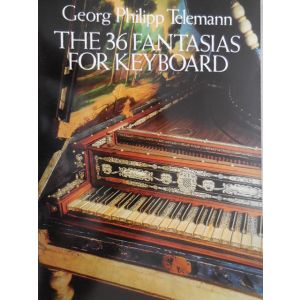 DOVER - Telemann The 36 Fantasias For Keyboard