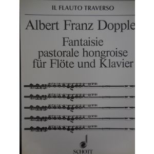 SCHOTT - A.F.Doppler Fantaisie Flauto Traverso Floteand Kla