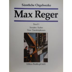 EDITION BREITKOPF - M.Reger Sonaten For Orgel Band 5