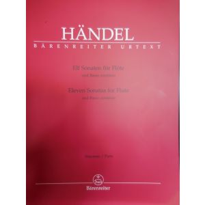 BARENREITER - Handel Eleven Sonatas For Flute And Basso Continuo