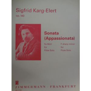 ZIMMERMANN - S.K.Elert Sonata (appassionata) Op 140 Fis-moll Fu