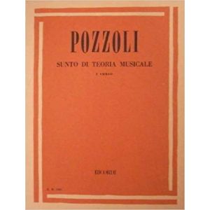 RICORDI - Pozzoli Sunto Di Teoria Musicale I Corso