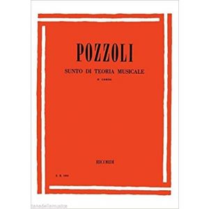 RICORDI - Pozzoli Sunto Di Teoria Musicale Ii Corso