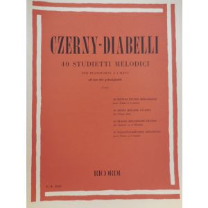 RICORDI - Czerny-diabelli 40 Studietti Melodici Per Pianoforte