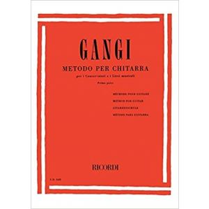 RICORDI - Gangi Metodo Per Chitarra (Conservatori E Licei Musicali)