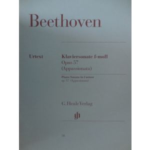 G.HENLE VERLAG - Beethoven - n Sonata Per Pianoforte F-moll Op.57"appas