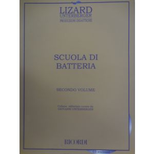 RICORDI - Lizard/Unterberger Scuola Di Batteria 2 Volume