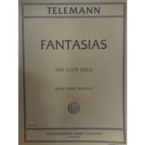 INTERNATIONAL MUSIC COMPANY - Telemann Fantasias For Flute Solo