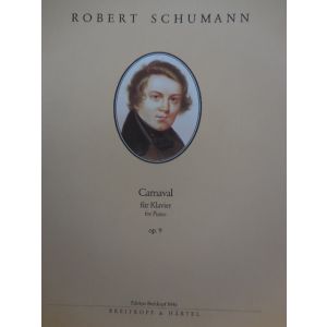 EDITION BREITKOPF - Schumann Carnaval Op.9 Per Pianoforte